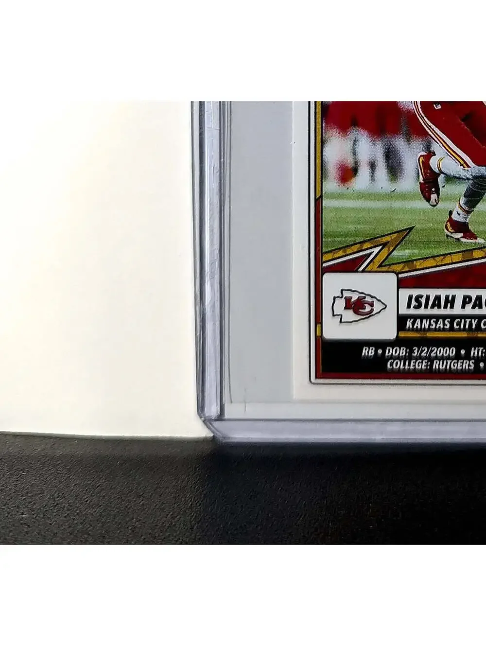 Isiah Pacheco 2025 Panini NFL #249 Sticker Kansas City Chiefs